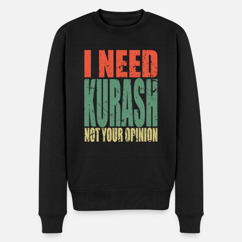 Kurash dit drôle - Pull Premium bio Homme - noir