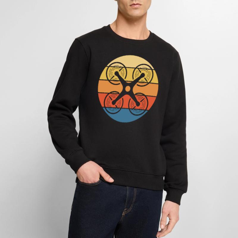 Drone Drone Pilot Drone Operator Quadcopter Men's Premium Organic Jumper