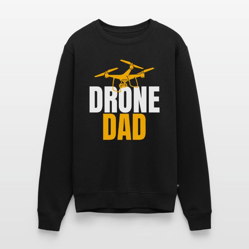 Drone Dad Drone Pilot Drone Operator Men's Premium Organic Jumper
