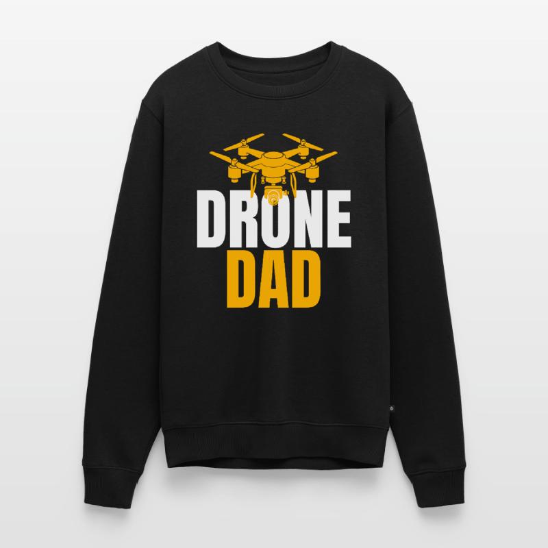 Drone Dad Drone Pilot Drone Operator Men's Premium Organic Jumper