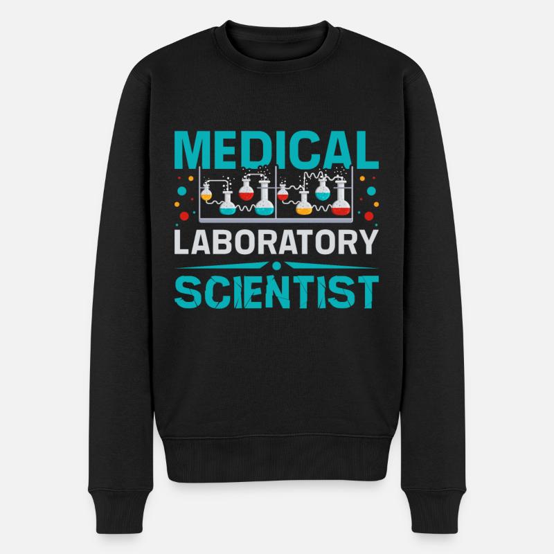 Medical laboratory scientist - Männer Premium Bio Pullover - Schwarz