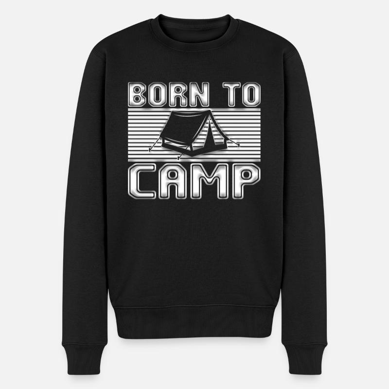 Camp - Pull Premium bio Homme - noir