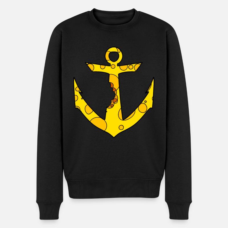 Ancre de fromage - Pull Premium bio Homme - noir