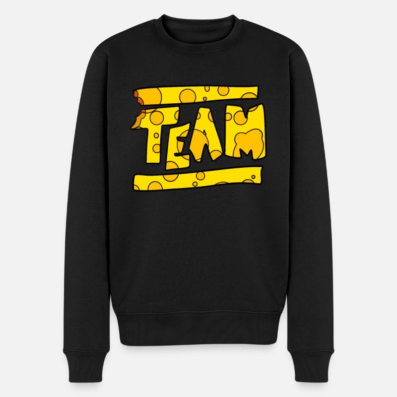 Équipe Fromage - Pull Premium bio Homme - noir