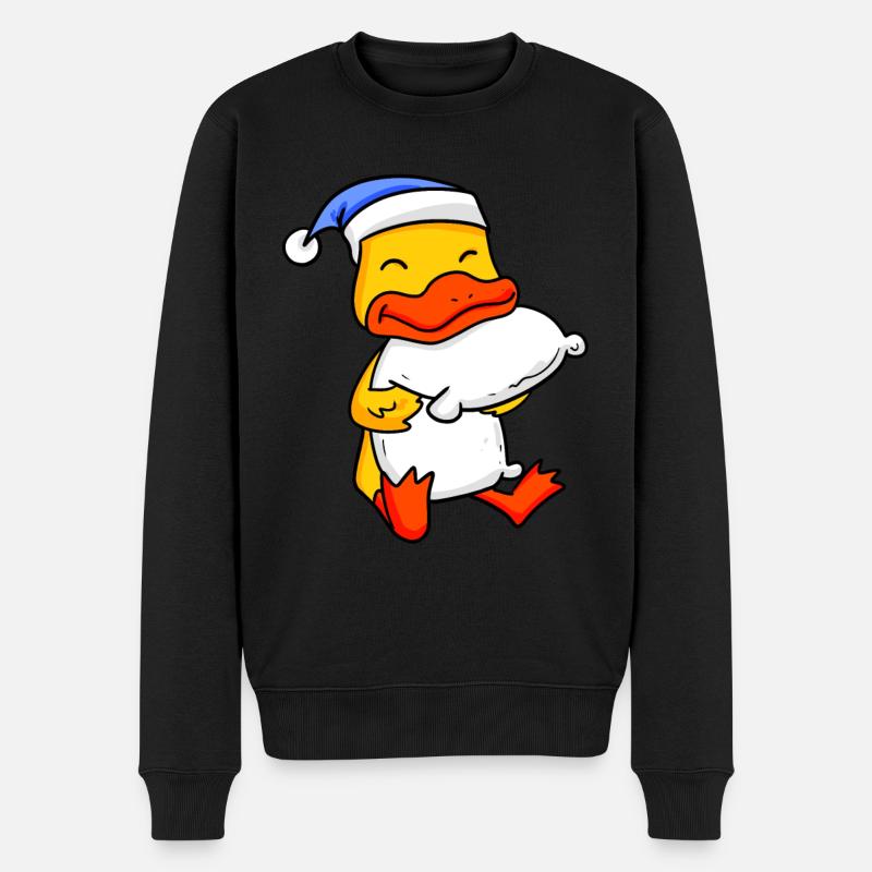 Canard Bébé - Pull Premium bio Homme - noir