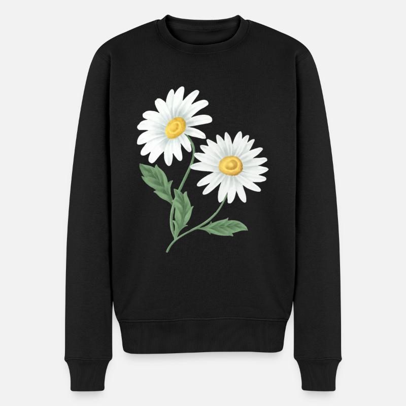 Camomille - Pull Premium bio Homme - noir