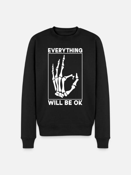 Radiology X-ray Technician Hospital Gift - Men's Premium Organic Jumper - black