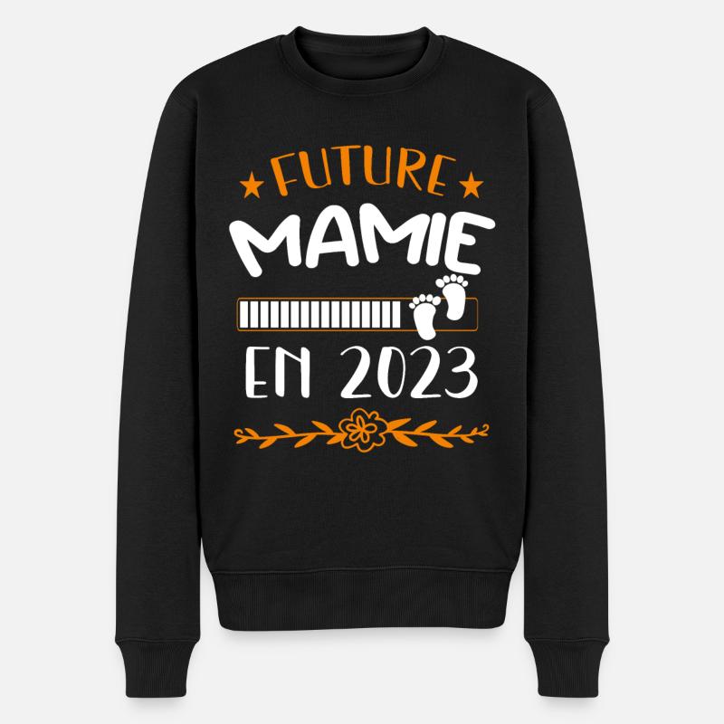future mamie 2023 - Pull Premium bio Homme - noir