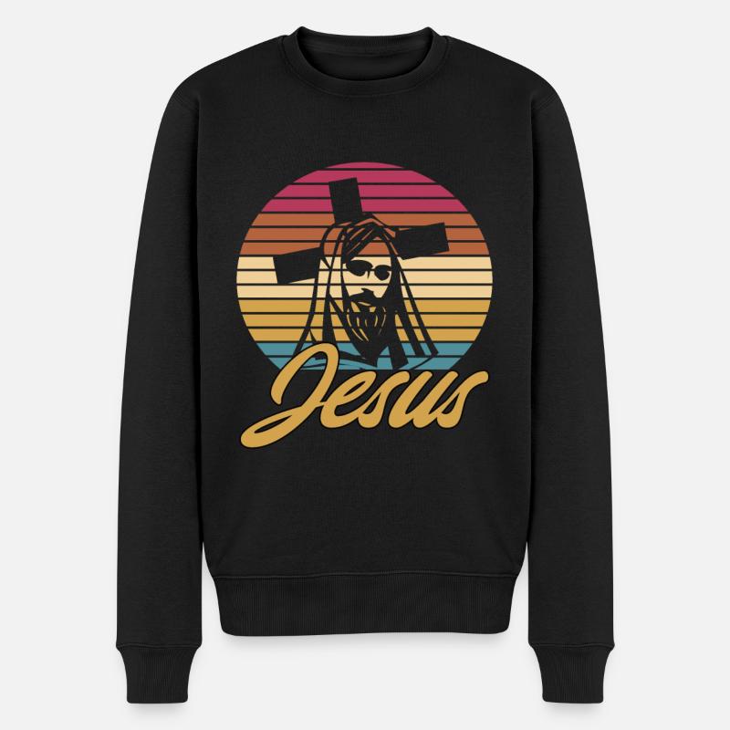 Mon Dieu - Pull Premium bio Homme - noir