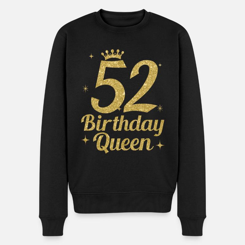 Anniversaire Queen 52 - Pull Premium bio Homme - noir