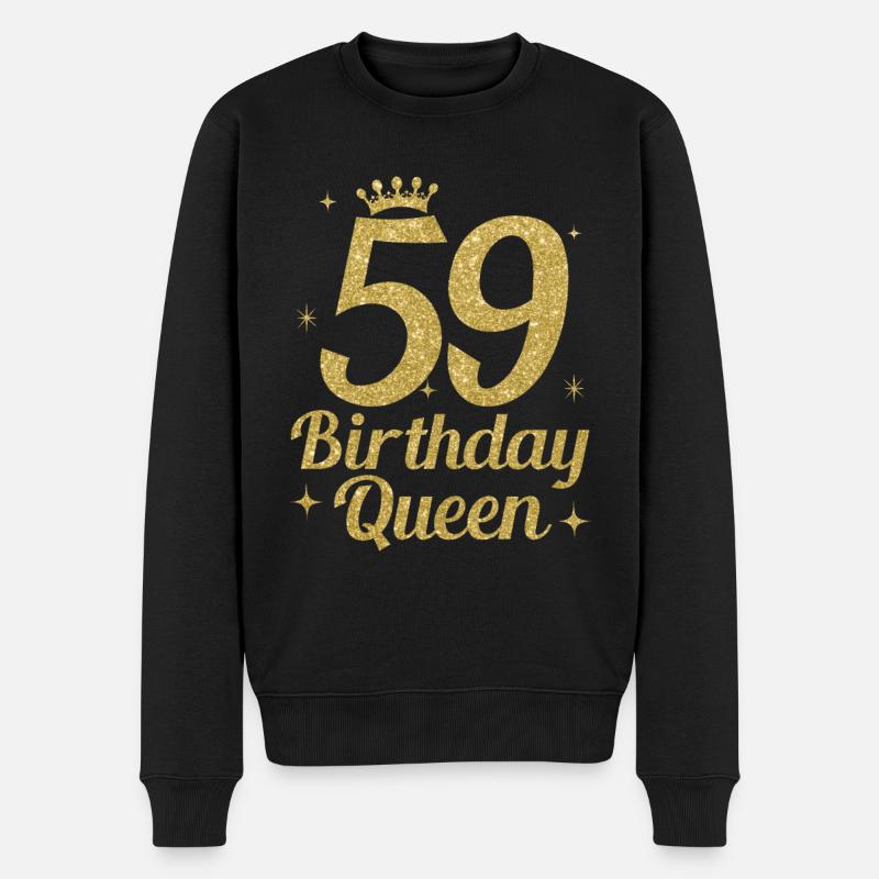 Anniversaire Queen 59 - Pull Premium bio Homme - noir