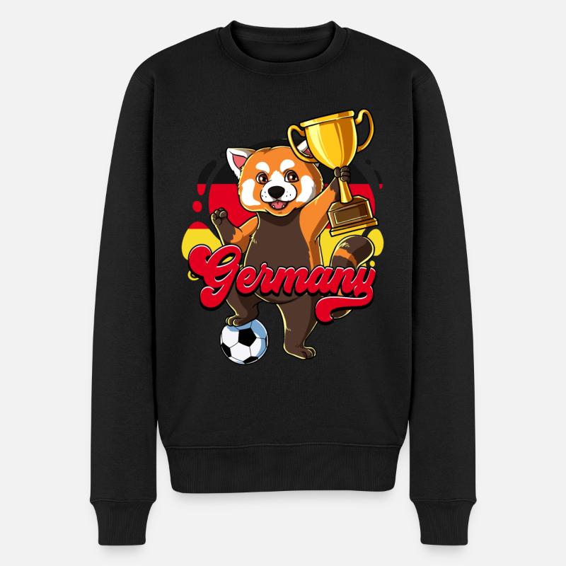 Allemagne Football - Pull Premium bio Homme - noir