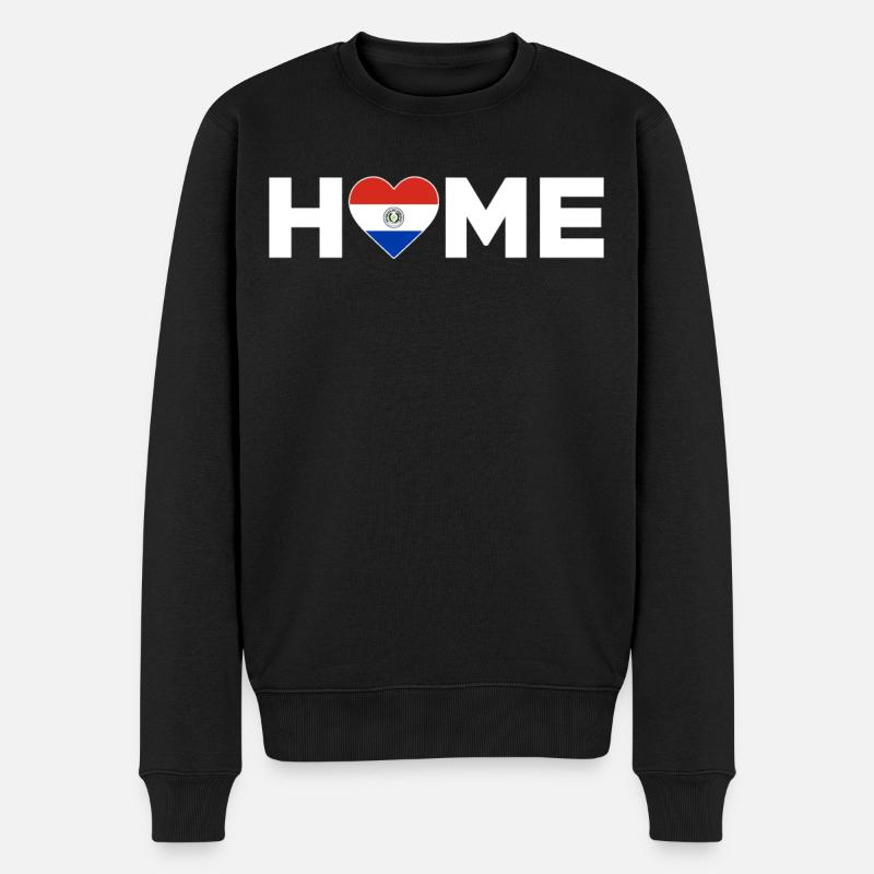 Paraguay Patrie Paraguay Drapeau - Pull Premium bio Homme - noir