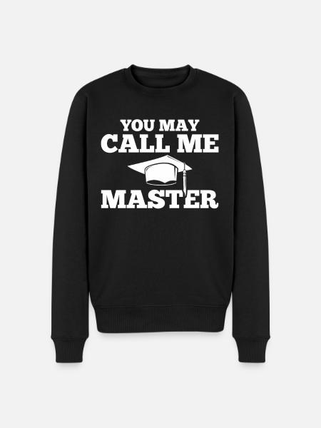 Vous pouvez m’appeler Master Master - Pull Premium bio Homme - noir
