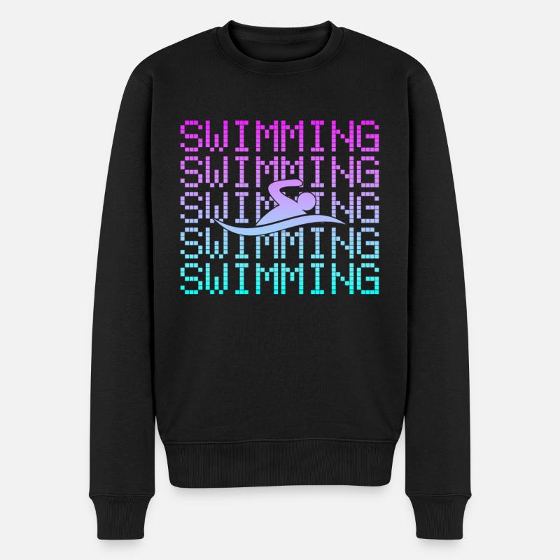 Nager - Pull Premium bio Homme - noir