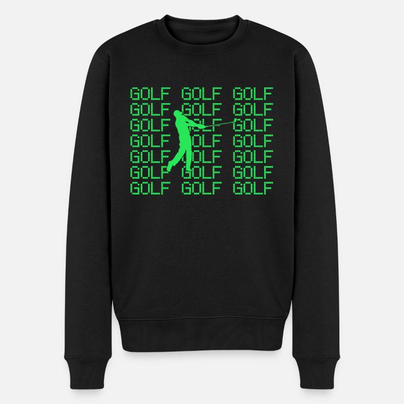 Golfe - Pull Premium bio Homme - noir