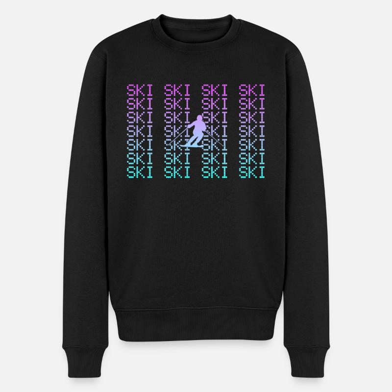 Ski - Pull Premium bio Homme - noir