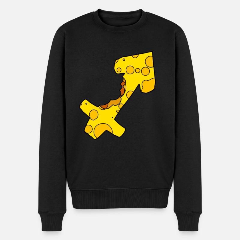 Sternzeichen Schütze - Männer Premium Bio Pullover - Schwarz