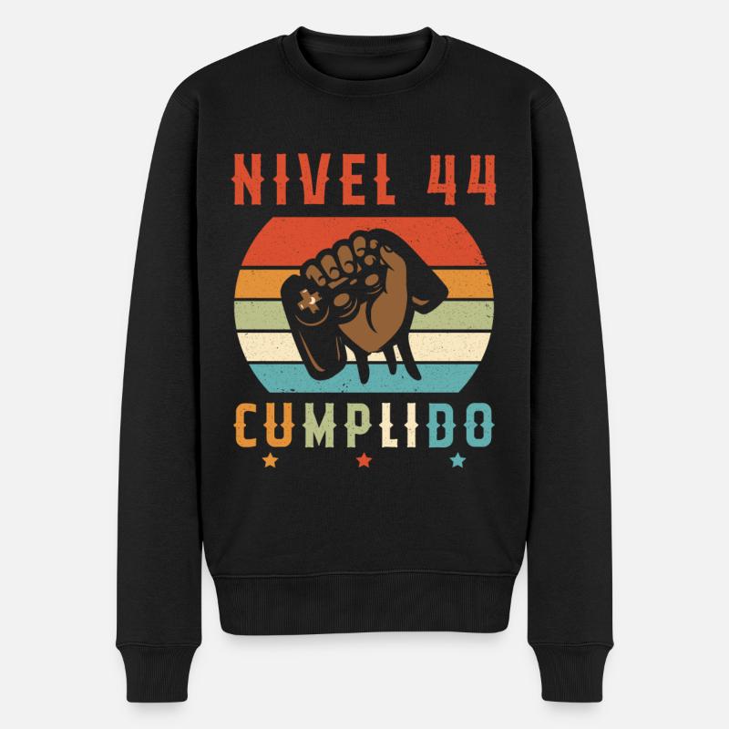 Niveau 44 Complet - Pull Premium bio Homme - noir