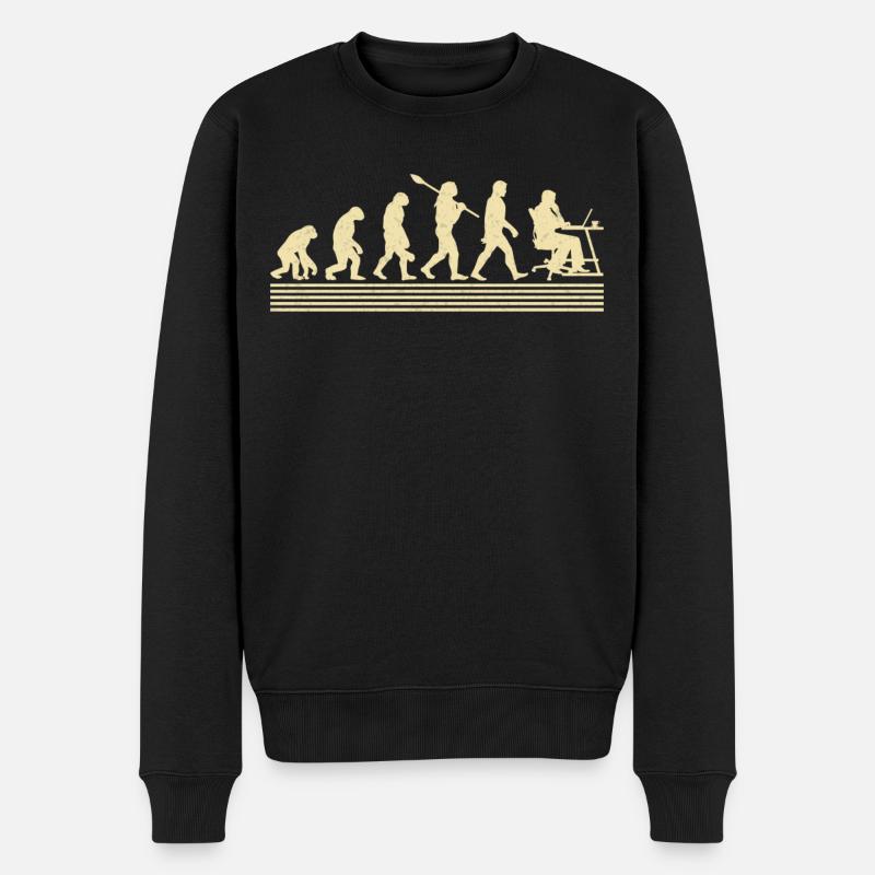Database Administrator Development - Men's Premium Organic Jumper - black