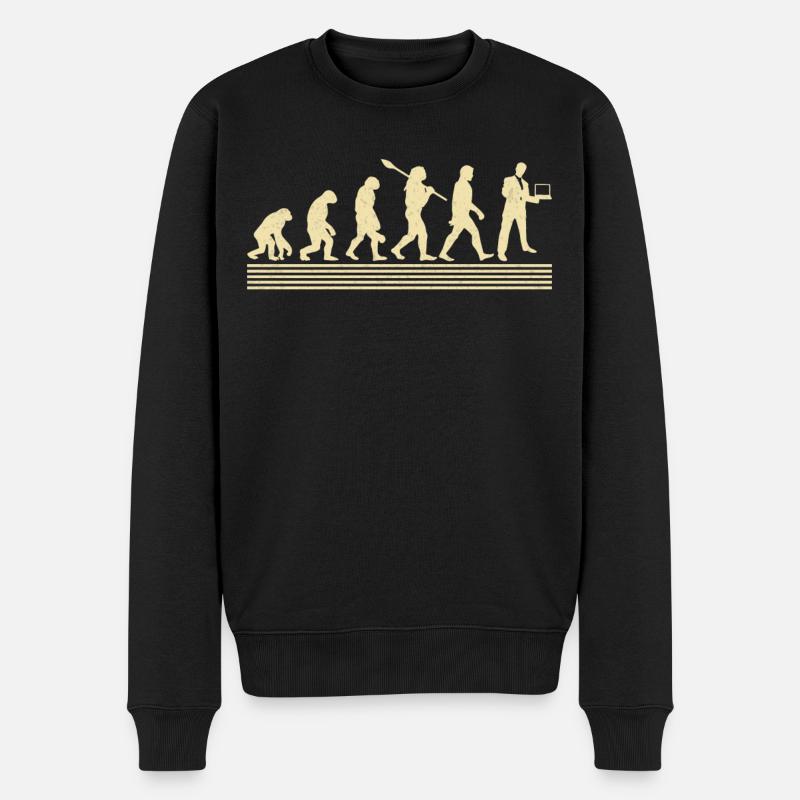 Es Manager Evolution - Men's Premium Organic Jumper - black