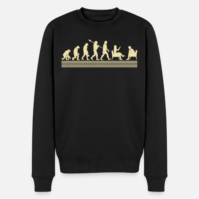Évolution du conseiller scolaire - Pull Premium bio Homme - noir