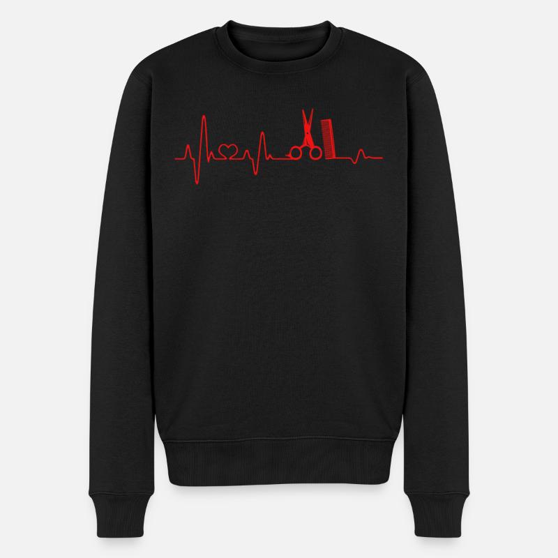 Coiffeur - Pull Premium bio Homme - noir