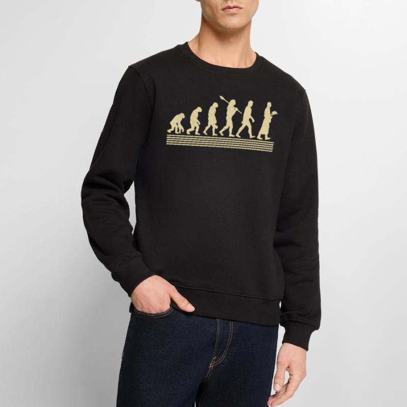 Kellner-evolution Männer Premium Bio Pullover