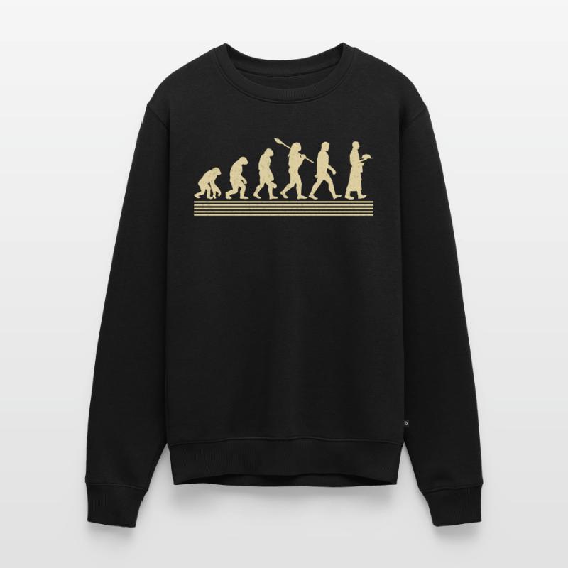 Kellner-evolution Männer Premium Bio Pullover