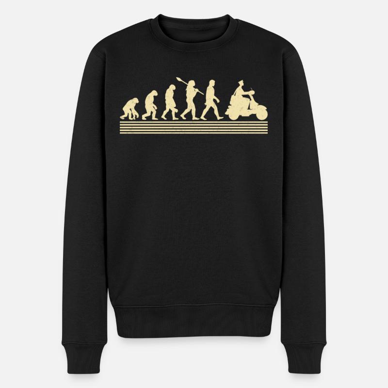 Développement du service postal rural - Pull Premium bio Homme - noir