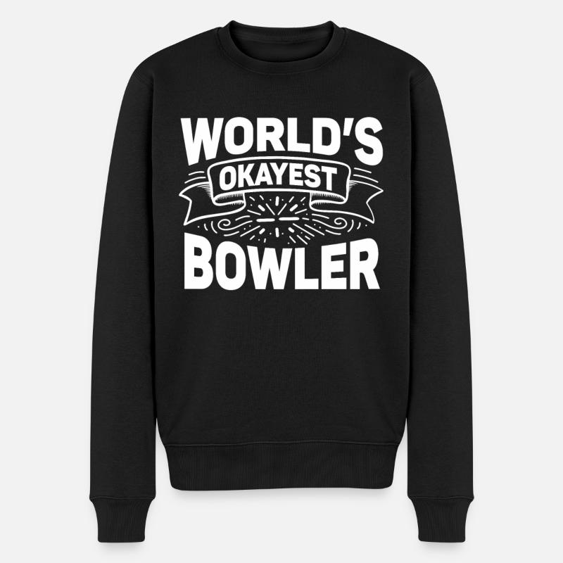 Bowler le plus correct du monde - Pull Premium bio Homme - noir