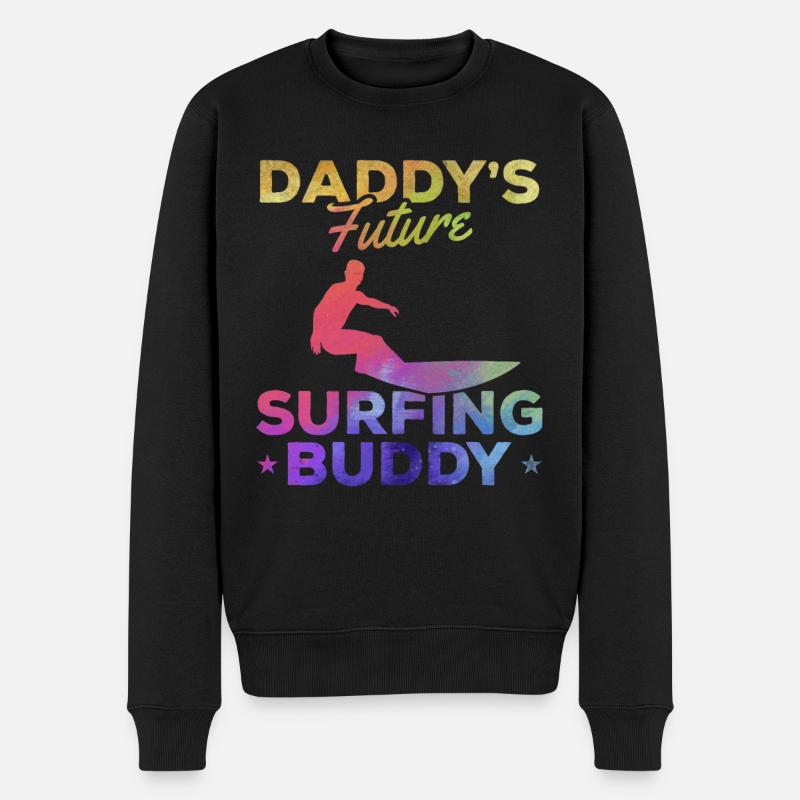 Daddy’s Future Surfing Buddy Surfboard - Pull Premium bio Homme - noir