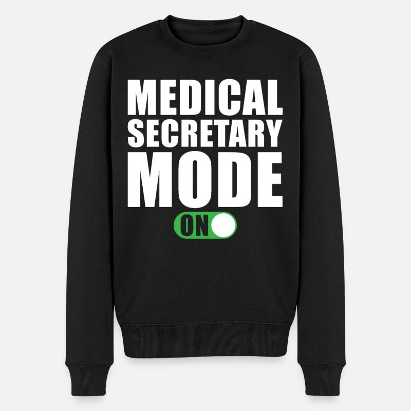 Secrétaire médical Modus An - Pull Premium bio Homme - noir