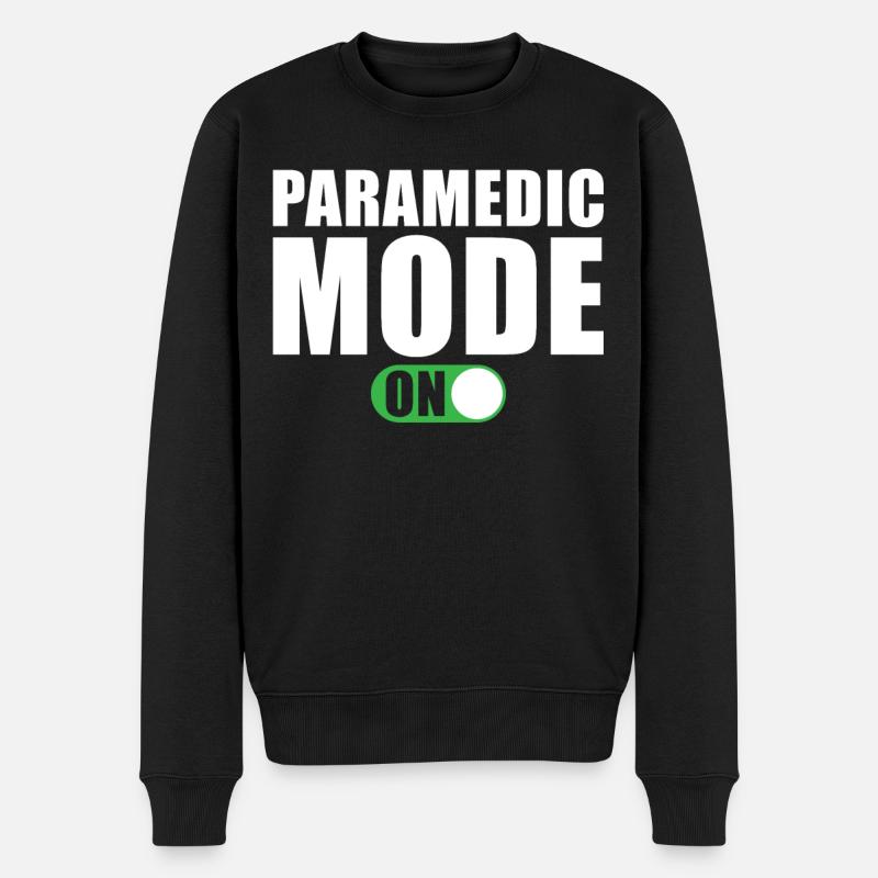 Mode paramédical activé - Pull Premium bio Homme - noir