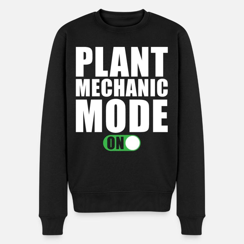 Mode mécanicien d’usine activé - Pull Premium bio Homme - noir