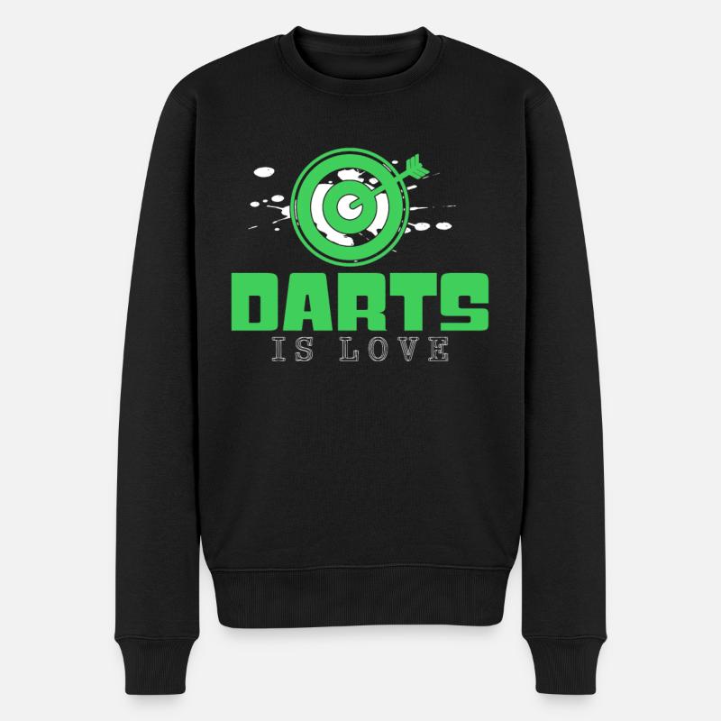 Fléchettes Disant - Pull Premium bio Homme - noir