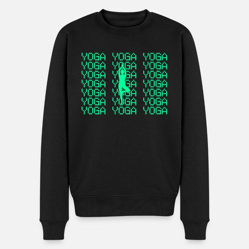 Yoga - Pull Premium bio Homme - noir
