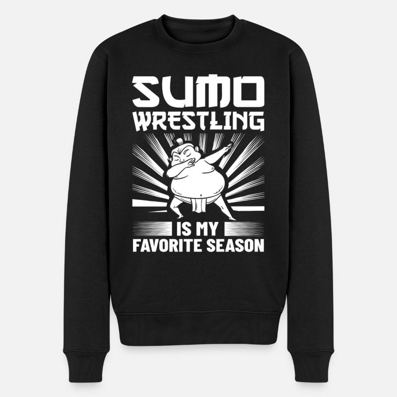 Sumo Wrestling Ringkamp Wrestling Mawashi - Pull Premium bio Homme - noir