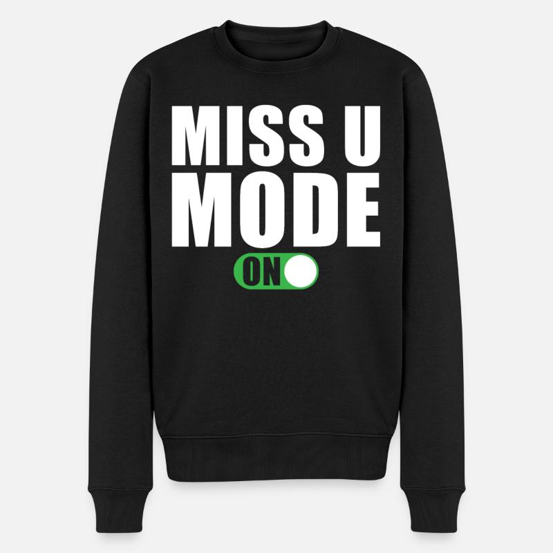 Dicton manquant - Pull Premium bio Homme - noir