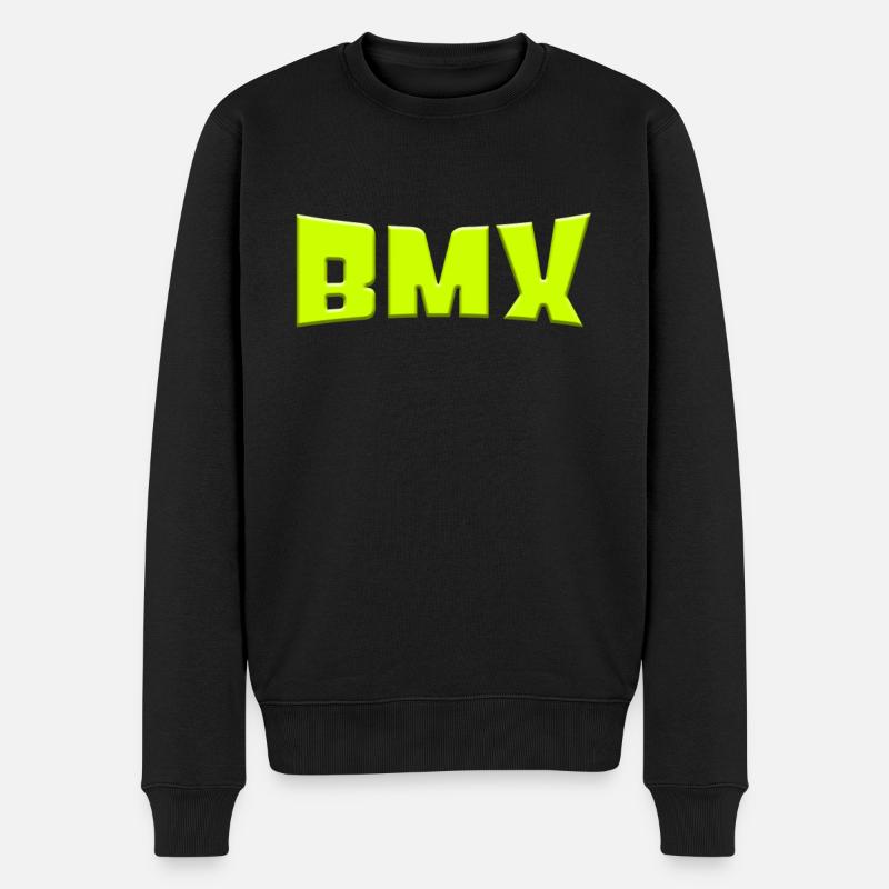 bmx - Pull Premium bio Homme - noir