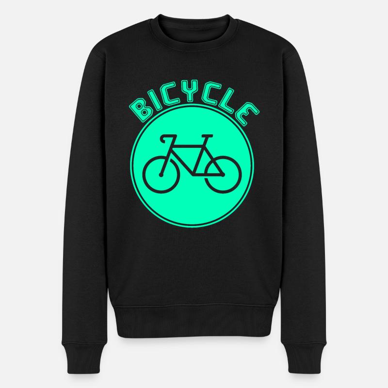 Vélo - Pull Premium bio Homme - noir