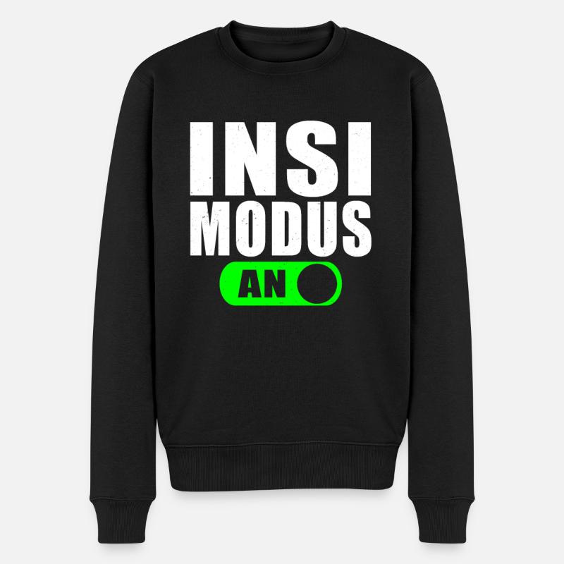 Mode Insi activé - Pull Premium bio Homme - noir