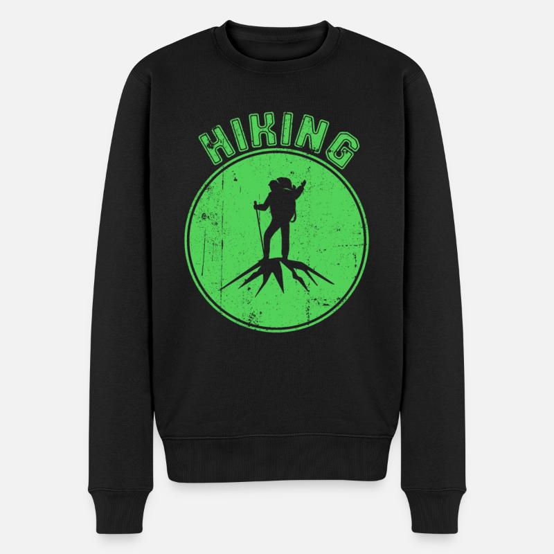 Alpinisme - Pull Premium bio Homme - noir