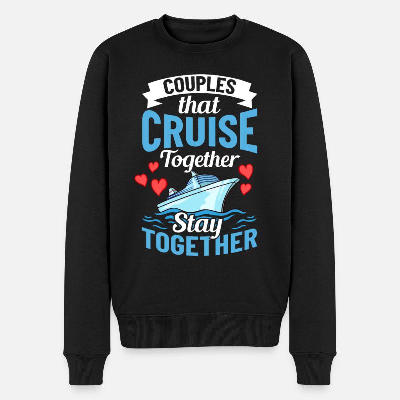 Croisière Croisière Croisière Croisière - Pull Premium bio Homme - noir