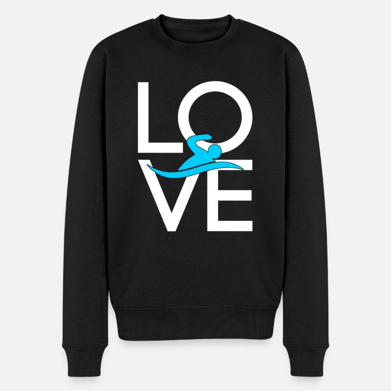 Nager - Pull Premium bio Homme - noir