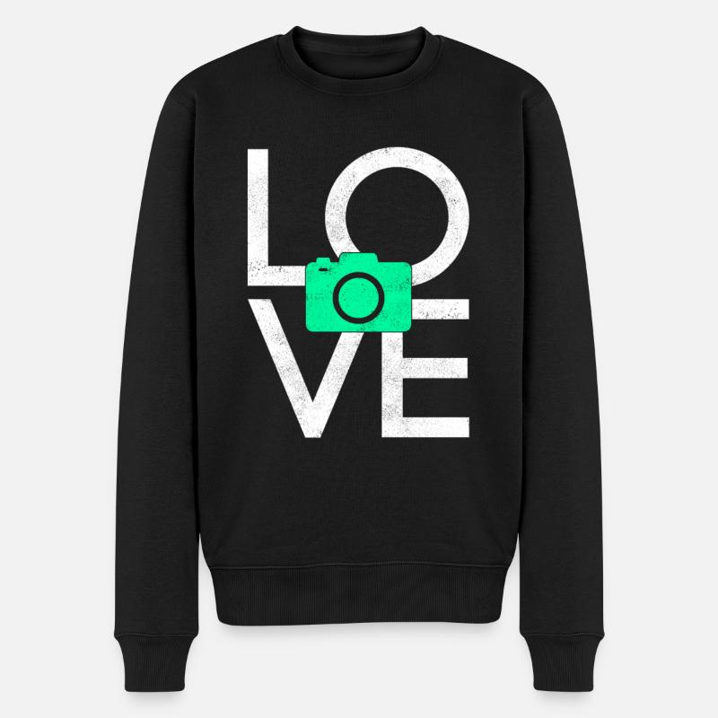 Photographie - Pull Premium bio Homme - noir