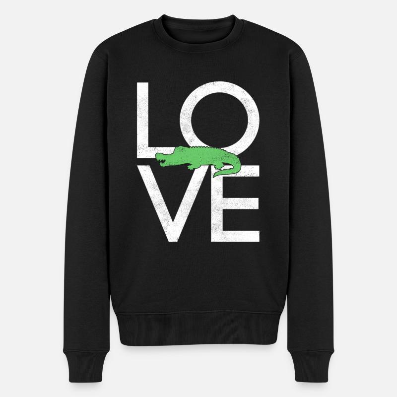 Crocodile - Pull Premium bio Homme - noir