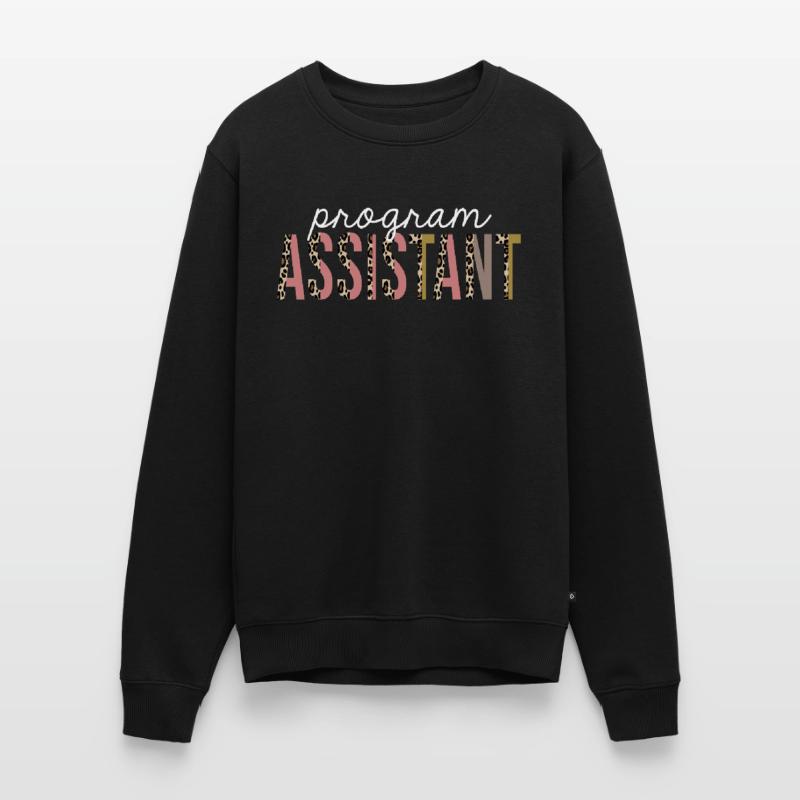 Programmassistent Leopard Print lustiges Geschenk Männer Premium Bio Pullover