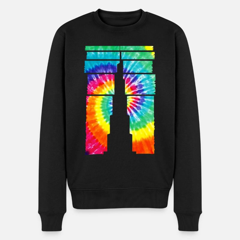 Dubaï Souvenir Burj Khalifa - Pull Premium bio Homme - noir