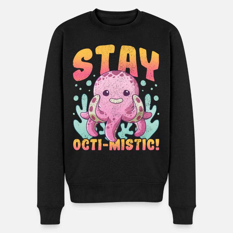 Séjour Octi-mistic Octopus Octopus - Pull Premium bio Homme - noir